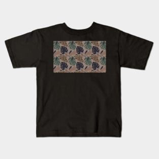 Tropical camouflage pet bandana | Dark Kids T-Shirt